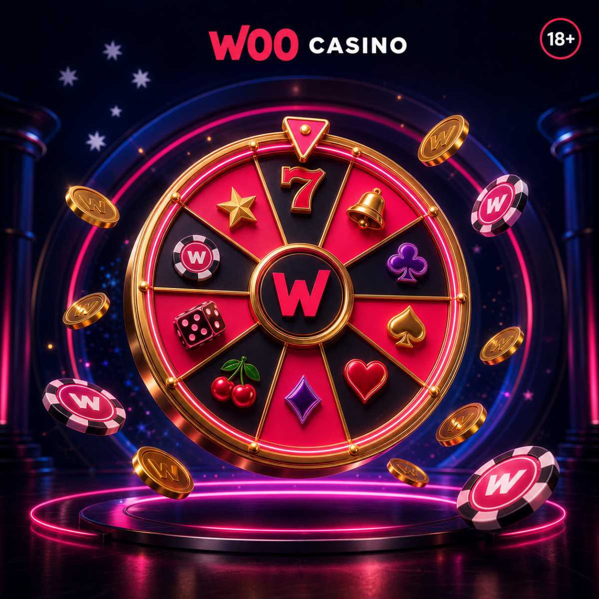 Woo Casino VIP rewards and player perks