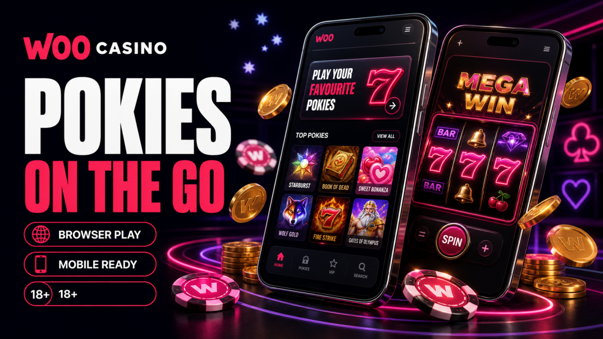 Woo Casino mobile browser play with pokies and bonuses